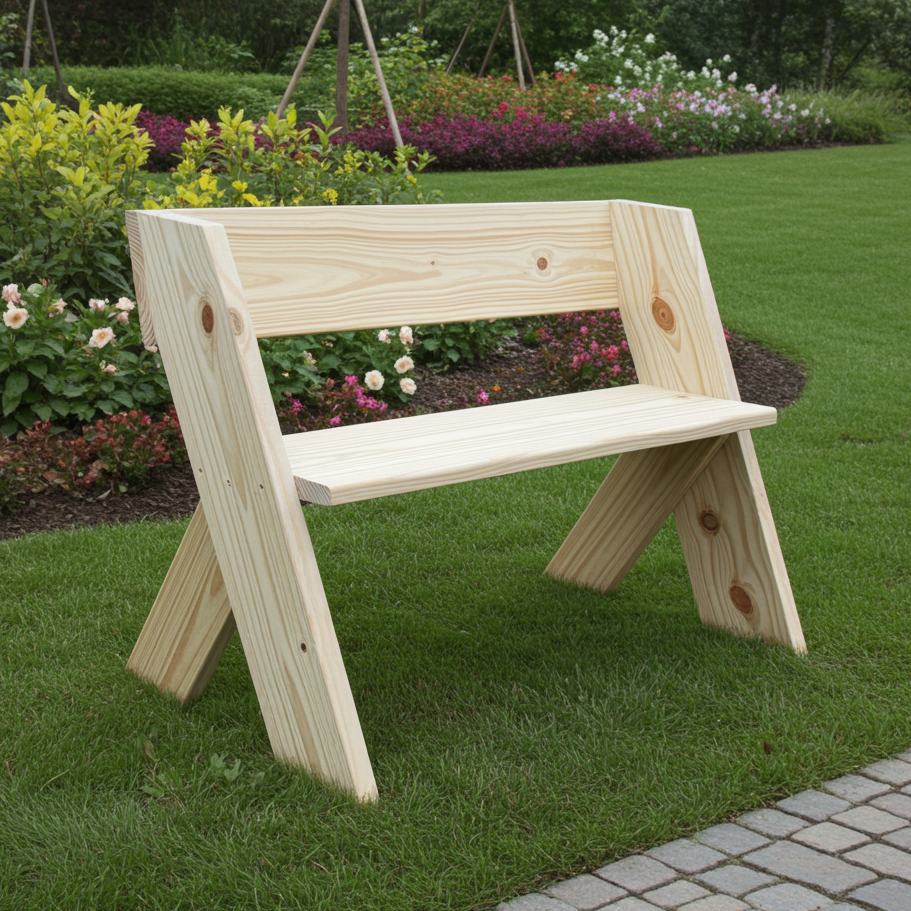 Make & Take:  Garden Bench